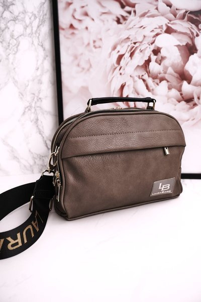 Messenger Bag Trunk Purse LAURA BIAGGI Beige