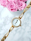 Luxe Women's Bracelet Watch Gold Elle