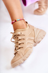Women's Sport Sneakers shoes Beige Azella