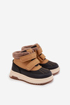 Buty Zimowe Dla Chłopców Śniegowce Rzep Camel Darlene