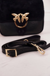 Leather Trunk Handbag VERA PELLE Black