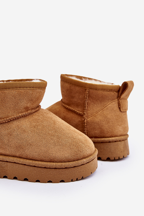 Children's Snow Boots Insulated Camel Nallita