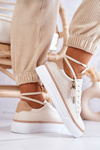 Sports Shoes On The Platform Beige Louisa