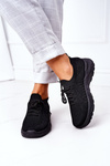 Women's Sport Shoes Sneakers Black Ruler