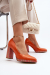 Pumps On Stiletto Laura Messi 2746 Orange