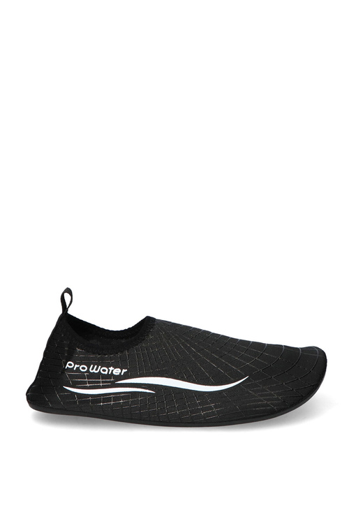 Buty Sportowe Męskie Do Wody Czarne ProWater 22-34-014M