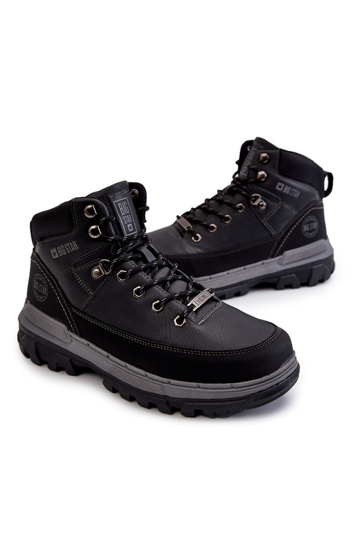 Men's Boots Memory Foam Big Star KK174120 Black