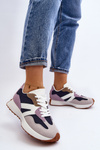Women's Purple Sports Shoes Chloette
