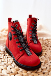 Children's Boots Warm Red Mini Aspen