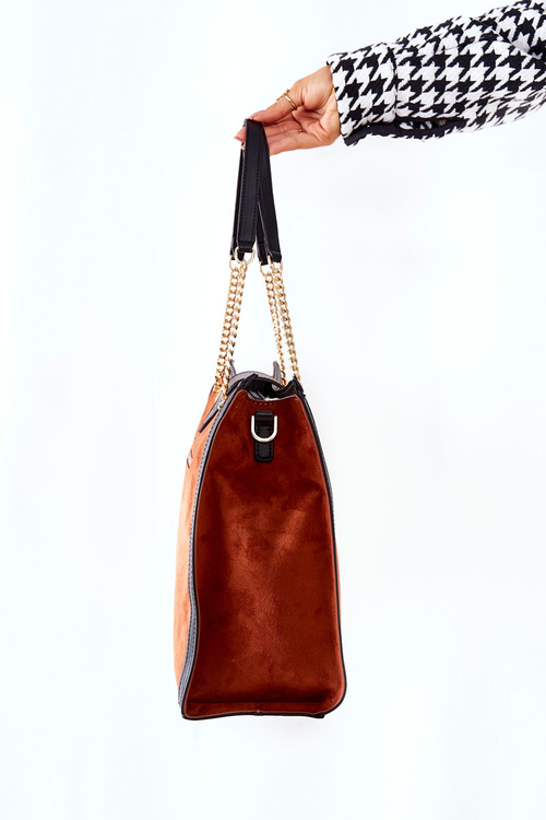 NOBO Shoulder Bag L0830 Brown and Black