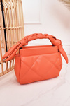 Small Quilted Purse On A Chain NOBO NBAG-K1330 Peach