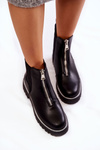 Fashionable Warm Boots Black Madeleine