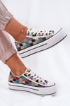 Patterned Women's Sneakers On Platform Lee Cooper LCW-25-31-3441L Multicolor