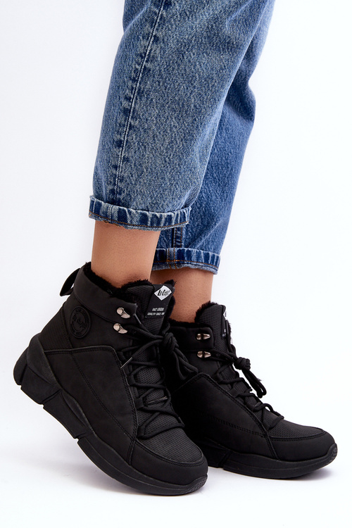 Women's Padded Boots On Platform Lee Cooper LCJ-23-44-1979L Black