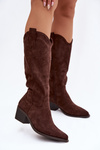 Cowboy Boots Women's Chocolate Jazelle