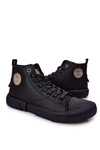 Men's High Sneakers Big Star II174023 Black