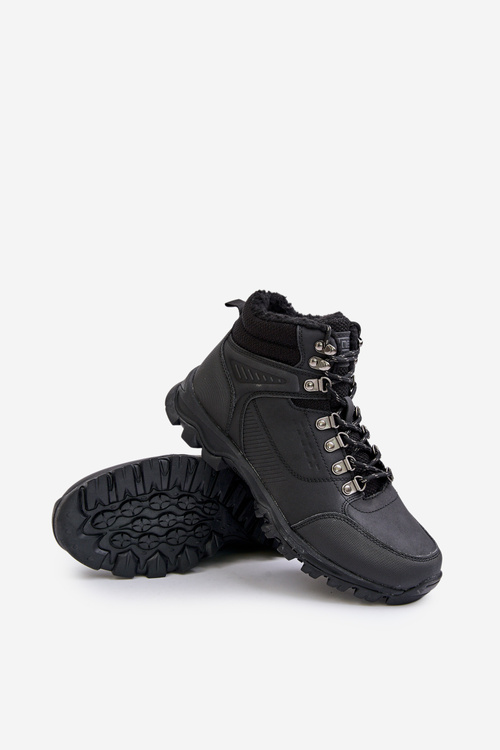 Insulated Men's Hiking Boots Black Loreinae