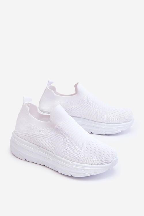 Women's Slip-on Sport Shoes White Ferive