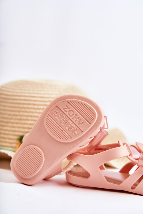 Children's Sandals With Velcro Fragrant ZAXY JJ385036 Nude
