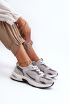 Women's Gray Sports Sneakers Kildia