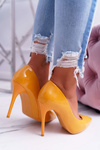 Women's Yellow Yanna Stilettos