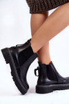 Classic Women's Jodhpur boots Black Atelio