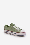Women's Chunky Sole Trainers Lee Cooper LCW-24-31-2217 Green