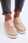 Women's Classic Pink Canvas Sneakers Olvali