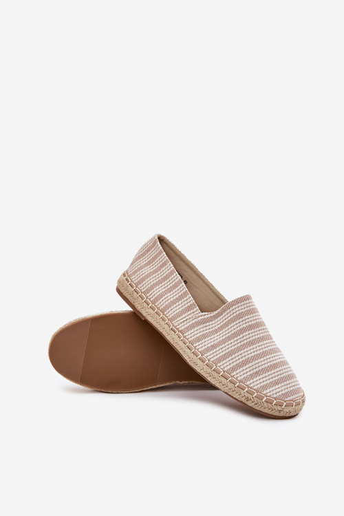 Men's Espadrilles With Braiding Beige Daniell