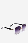 Women's Sunglasses with UV Filter Black-Gold