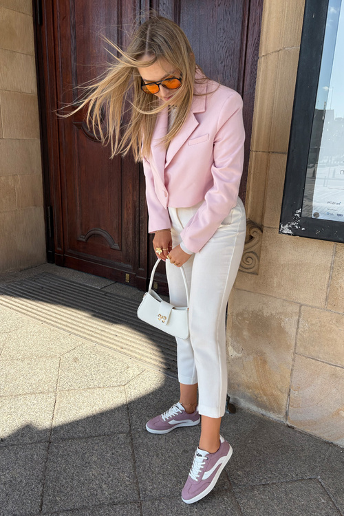 Damskie Sneakersy Fioletowe LEE LIAN WOMEN LOW 50251005.72G