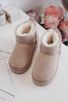 Children's Snow Boots Botki Insulated Beige Nallita