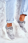 Buty Sportowe Sneakersy Big Star Szare GG274211