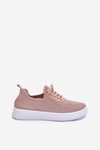 Fabric Slip-on Sports Shoes On Platform Women's Pink Kalyra