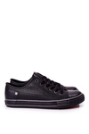 Men's Leather Sneakers Big Star II174002 Black