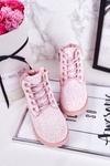 Children's Insulated Glitter Boots Pink Mermaid