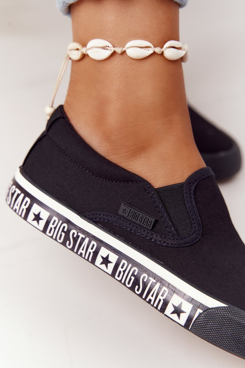 Women's Slip-on Sneakers Big Star HH274012 Black