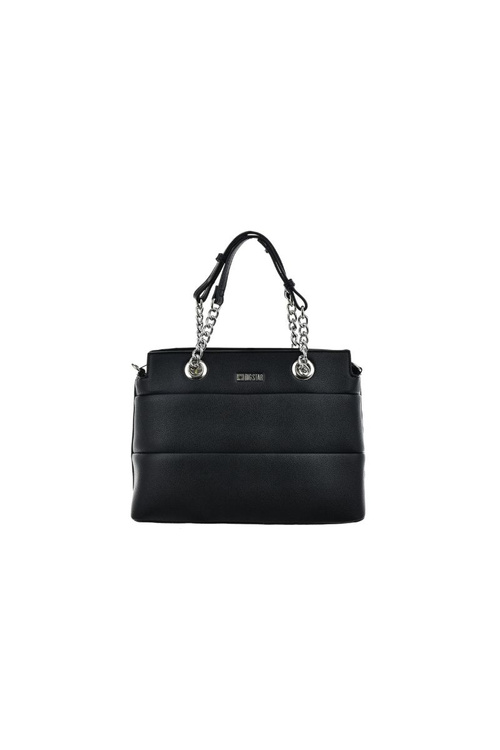 Women's Handbag with Chain Big Star NN574121 Black