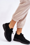 Buty Sportowe Wsuwane Damskie Czarne Ellison