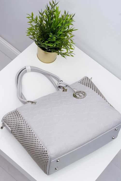 Monnari Grey Classic Shopper Handbag