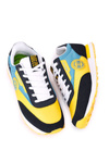 Męskie Sportowe Buty Memory Foam Big Star HH174249 Żółto-Niebieskie