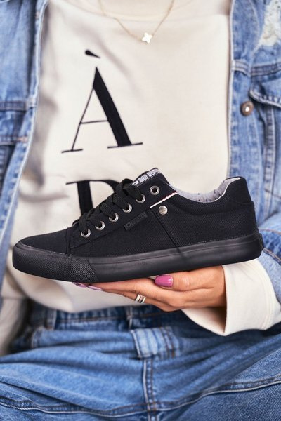 Women's Big Star Sneakers Black AA274513