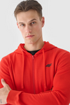 Men's Tracksuit Hoodie Zip Red 4FWMM00TSWSM1466-60S