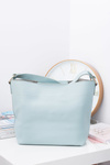 Turquoise Women's A4 Shoulder Handbag