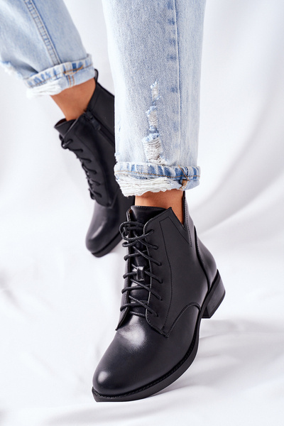Classic Women's Boots S. Barski Black Bello