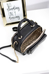 Women's Handbag Black Chest
