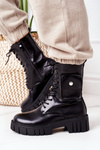 Insulated Boots With A Pocket Black Awesome