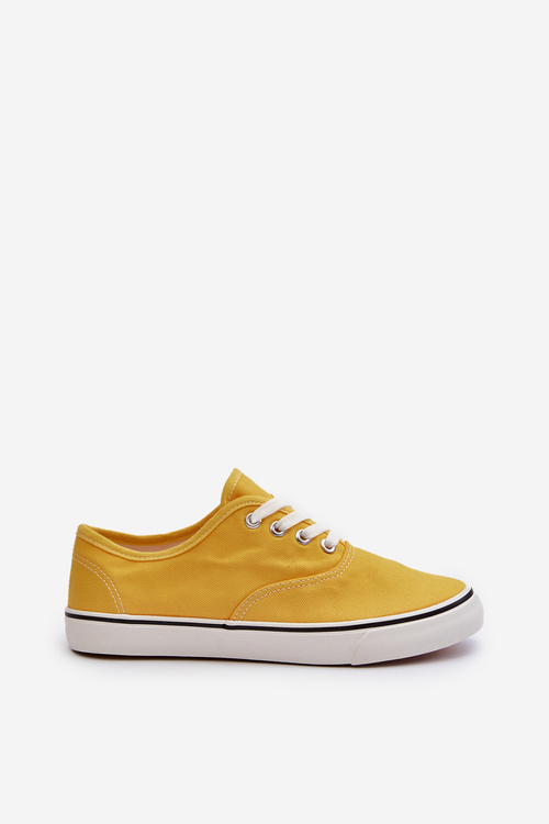 Women's Classic Yellow Sneakers Olvali