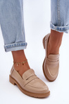 Classic Women's Moccasins Beige Faradays
