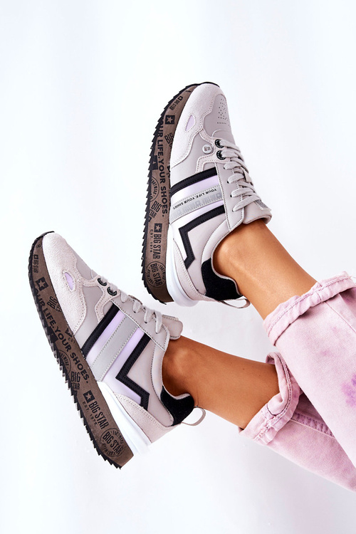 Women's Sports Shoes Big Star II274297 Grey
